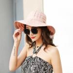 AK17593 fashion sunny beach foldable summer straw hats for womens in stock ,