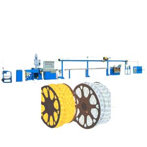 China 2956.3 rpm Screw Speed LED Neon Rope Light Extrusion System with 220/380/415V Voltage factory