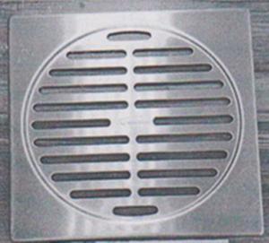China Export Europe America Stainless Steel Floor Drain Cover12 With Square(150.8mm*150.8mm*3mm) factory