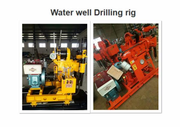 Portable Water Well Drilling Rigs GK200 Electric Power Type For Geological