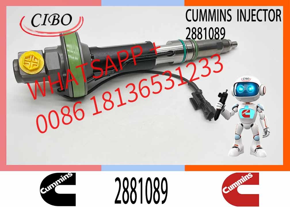 Engineering Machinery QSK19 Truck Engine System Accessories 2881089 2882130 Diesel Fuel Injectors
