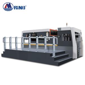 China Cardboard Corrugated Carton Box Die Cutting Machine 380V Feeder Feeding factory