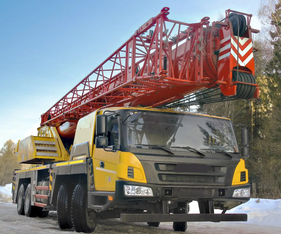 50 Ton 60 Ton 70 Ton Heavy Truck Crane STC500C5-8 STC500 For Sale