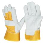 Heavy Duty Leather Welding Working Gloves, Palm safety Gloves, suede finish,