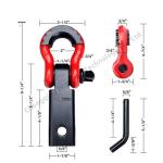 Electrolytic Treatment Heavy Duty G209 Screw Pin Bow Shackle Steel 3/4 Inch For