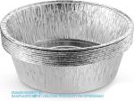 10'' Inch Round Tin Foil Pans Disposable Aluminum, Extra Deep Freezer & Oven