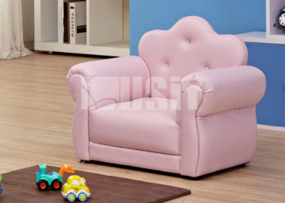 USIT Kids Sofa Princess Pink Armrest Chair Lounge Couch Children Toddler Gift