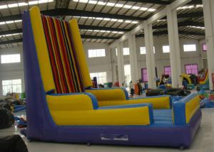 China Hot sale inflatable velcro wall interesting inflatable stick wall for sale inflatable single stick wall factory