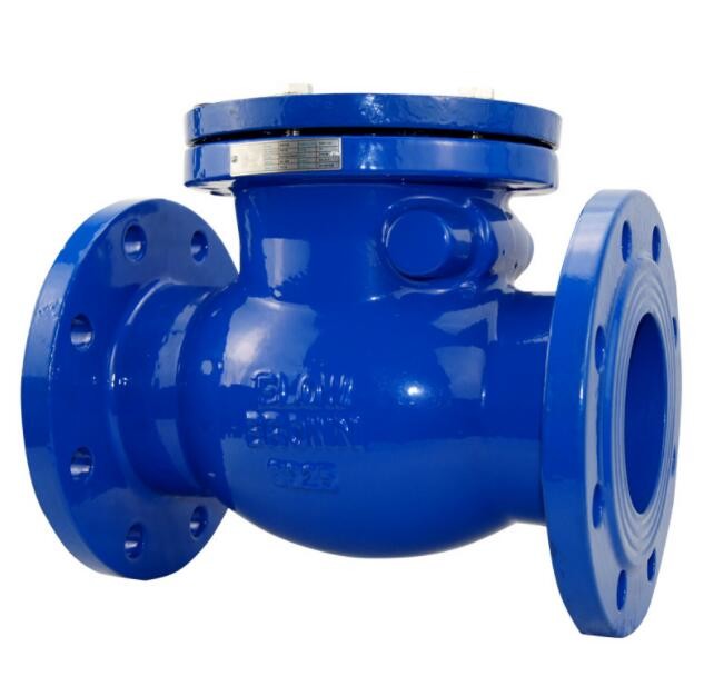 Ball Check Valve 12 Inch Vertical With Epoxy Powder Coating DN15 - DN300