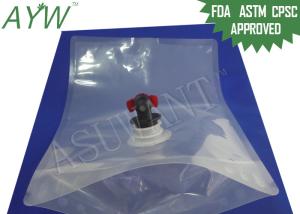 China Transparent Plastic Vacuum Food Storage Bags Gas Resistnat With Evacuator factory