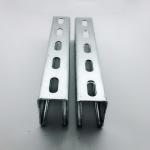 41mm 304 Slotted Galvanized Metal Strut Channel ASTM Stainless Steel C Shaped
