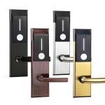 Computer Card Hotel Door Lock Smart Electronic Induction Lock Wooden Door