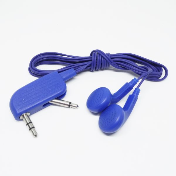98dB Sensitivity Single Side Disposable Earphone for Tour Guide or Monitor System Receiver In ear Headphone Form Factor