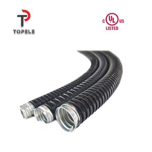 China Galvanized Steel Electrical Flexible Metal Conduit PVC Coated factory
