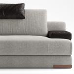 Italian Modern Cloth Upholstered Sofa Set Luxury Living Room Furniture Sets