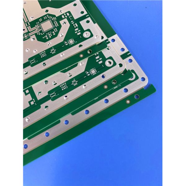 4-layer MT77 PCB 0.5oz/1oz Copper Immersion Silver Finish