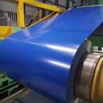 AZ160 PPGL RAL5020 Wall Cladding Ocean Blue Color Coated Steel Pre-Painted