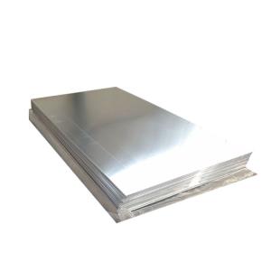 China T5 6063 Aluminum manganese Alloy Plate 7075 T6 500mm factory