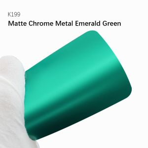 Matte Chrome Metal Emerald Green Best Auto Paint Protectiong TPU Car Body Wraps