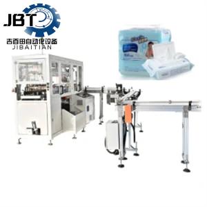 China Eco Friendly Energy Efficiency Wipes Making Machine Automatic Operation Wipes Packing Machine factory