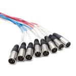 XLR Female to XLR male Stage Snake Cable OEM Service With Customer