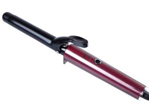 China Magic rotating Ceramic Hair Curler with LED Indication Display factory