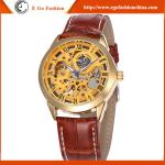 SH12 Hollow Out Skeleton Watch for Man Mechnical Watches Gift Promotional Watch