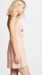 Summer Casual Tie at Front With Smocked Bodice Mini Boho Dresses 100% Linen