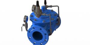 China Ductile Iron Blue Water Pressure Reducing Valve For Water System / Irrigation System factory
