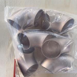 China CUNI Steel Pipe Fittings Elbow C70600 45 / 90 / 180 Degree 1 - 24&quot; Seamless Elbow factory