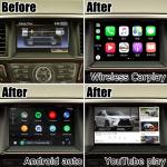 Nissan Pathfinder R52 Android 13 video Interface wireless carplay 8+128 Android