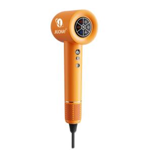 China Gray/Black/Orange 110000rpm High Speed BLDC Fast Drying Hair Dryer For Damaged Hair factory