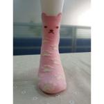 Custom logo, design cute animal 3D pattern cotton knitted ankle socks