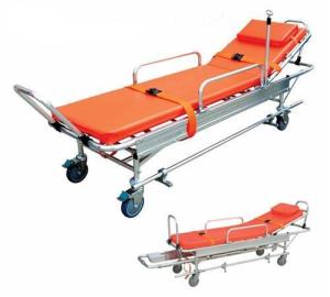 China folding Ambulance Gurney Emergency Rescue Stretcher Medical 195cm factory