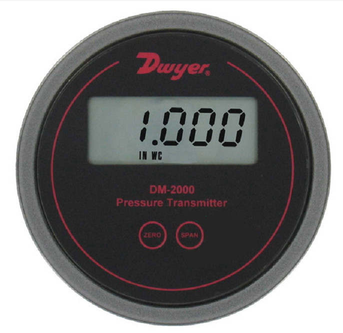 DM-2002-LCD Dwyer Digital Magnehelic Gauge 4 To 20 MA