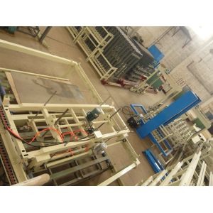 Multi Function Sandwich Panel Making Machine , Full Automatic Roof Panel Machine