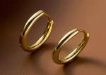Sexy Helix 14k Gold Hoop Earrings ODM For Women 1.2mm×10mm Dimension