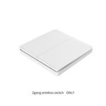16A 433Mhz Wireless Kinetic Energy Switch 2 Way Push Button Waterproof Light