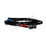 High Performance Lemo To Lemo Cable For NDT Flaw Detector Black Color