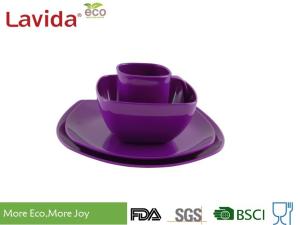 China Dishwasher Safe Melamine Picnicware Set Non - Flammable High Temperature Tolerance factory