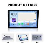 9''/10'' CarPlay Android 12.0 Car Navigation GPS Audio Stereo for Universal Car