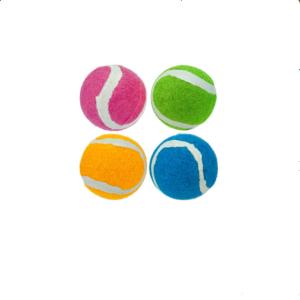 China 2pk squeaky dog tennis balls factory
