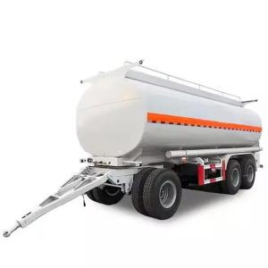 China High Quality DrawBar Fuel Tanker Full Trailer factory