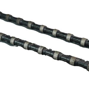 China customized support OEM rubber diamond wire rope for quarrying mining marble granite factory