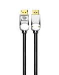 8K 60Hz 4K 120Hz Display Port Cable Zinc Alloy Dp 1.4 Male To Male Ethernet