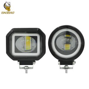 China Aluminum LED Lens Red Ring Fancy Projector Fog Light For HONDA CG125 CD70 factory