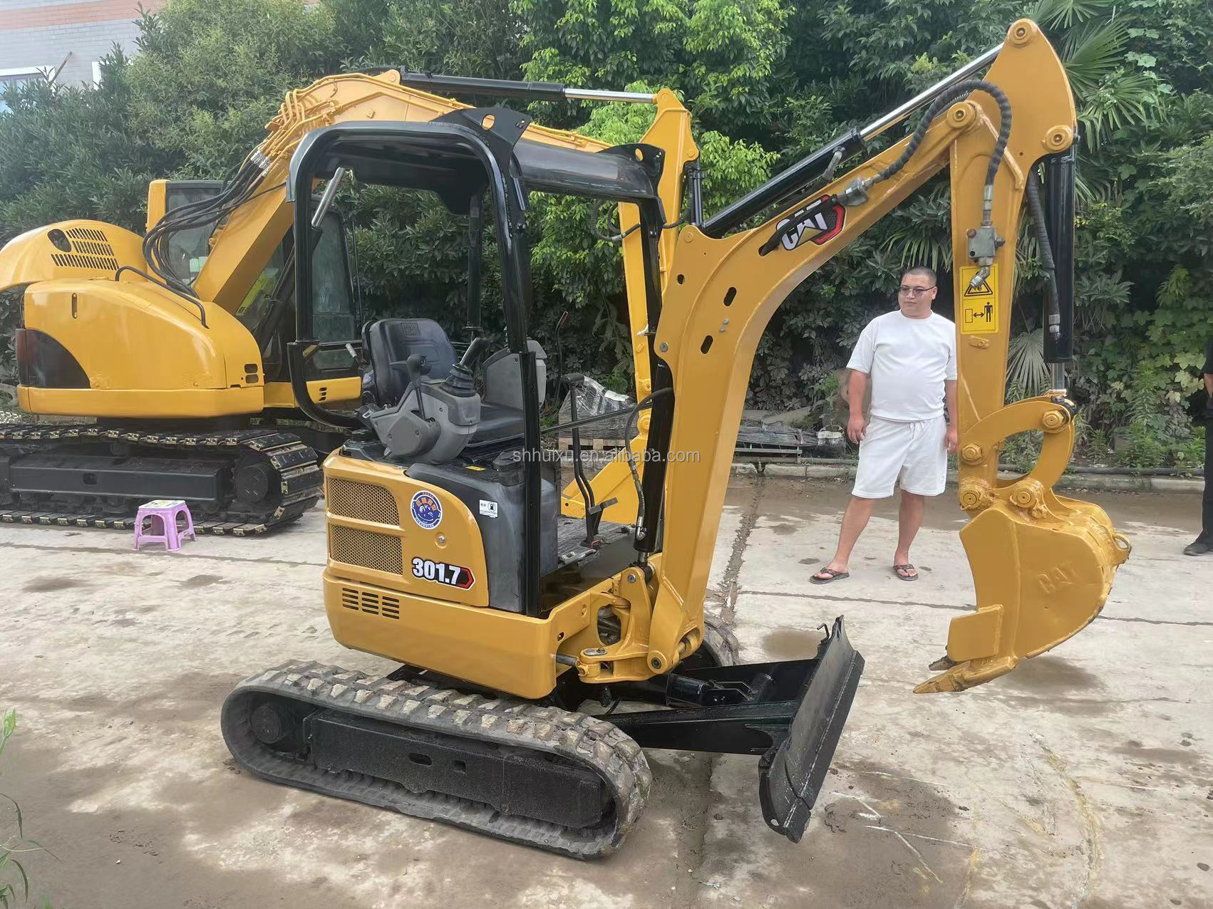 CAT301.7CR Micro Excavator Second Hand CAT302 CAT302.5 CAT303 CAT304