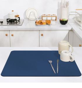 China Customized Quick-Drying Dish Mat with Multi-Functional Water Absorbent Properties factory