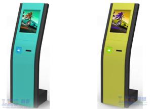 China 17 / 19 TFT Display Self Service Kiosk Terminals Full Automatic Queue System on sale