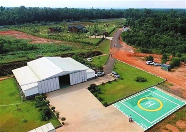 Steel Structure Helicopter Hangar Construction Steel Frame Structure Maintenance